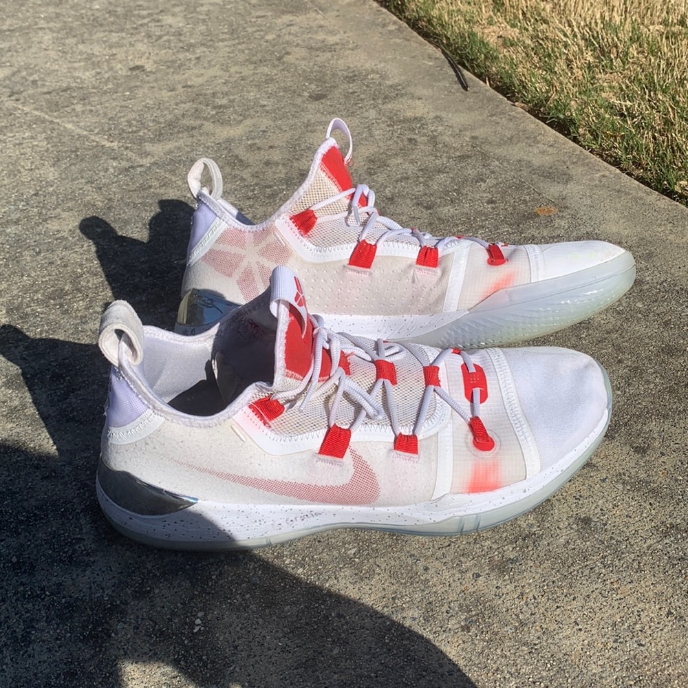 Kobe A.D. exodus white red color way